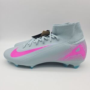 Nike Zoom Mercurial Superfly 10 Pro FG HF9433-103 Men's Soccer Cleats Size 11.5